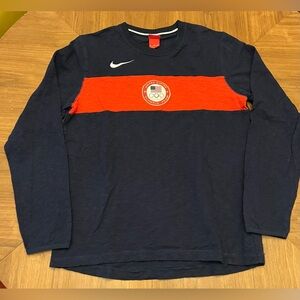Vintage Nike USA Olympic Team Long Sleeve Shirt